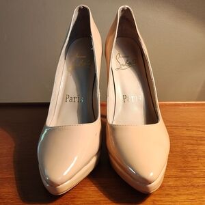 Christian Louboutin Nude Stilettos